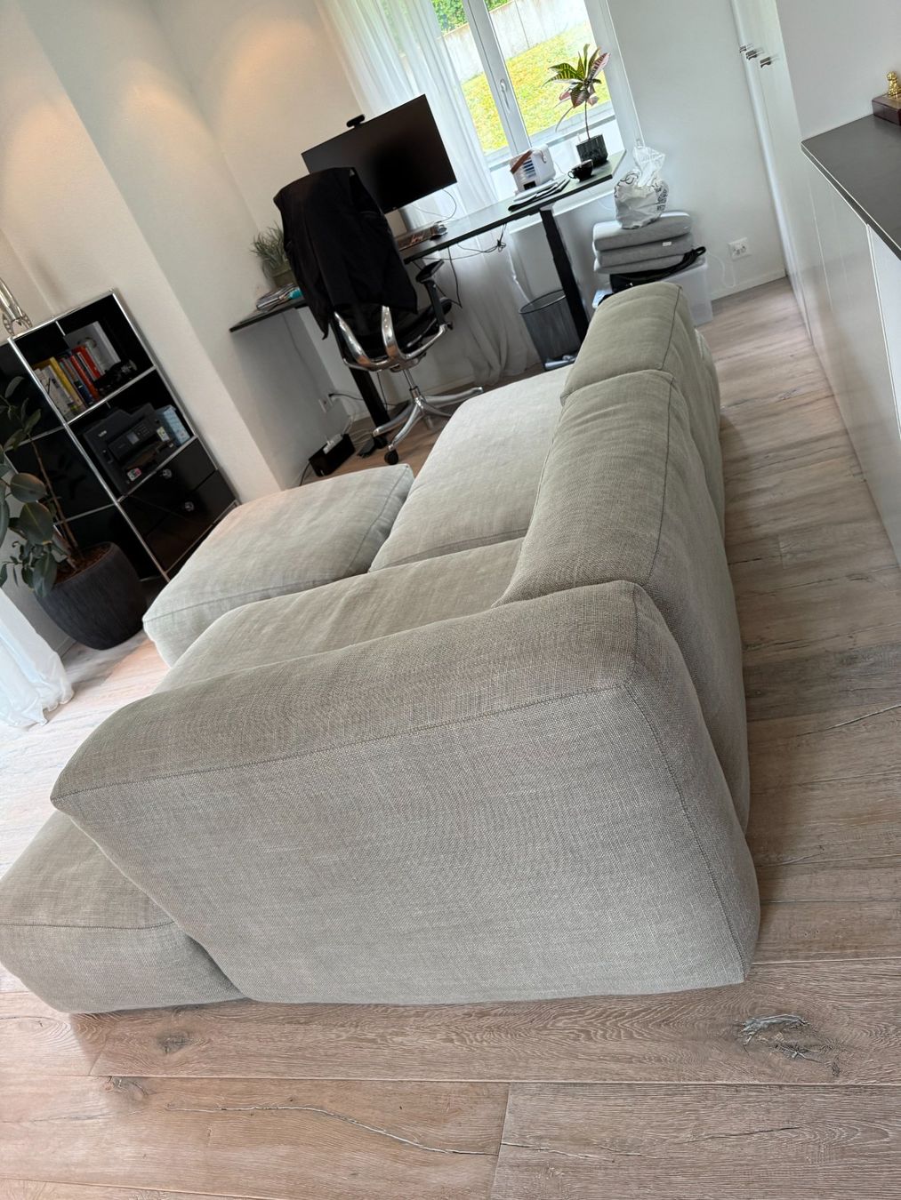 Hay Sofas: HAY Mags Soft, Ecksofa mit Hocker, hellbeige – Gebraucht aus Kilchberg ZH von benalexsi 3