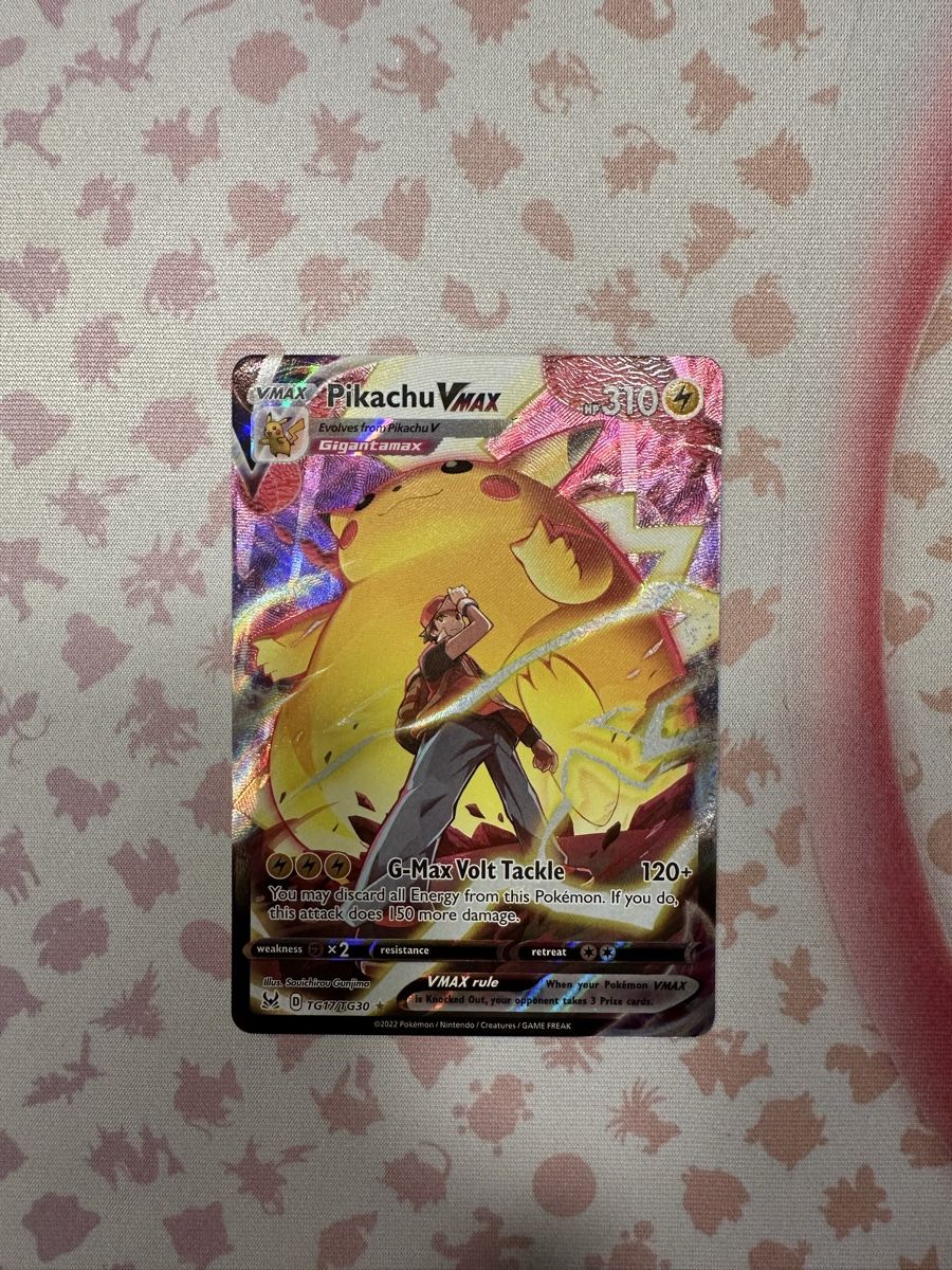 Pokémon Sammelbilder & Trading cards: Pikachu Vmax TG17/30 Englisch ab 1.-- – Gebraucht aus Recherswil von Nitschy