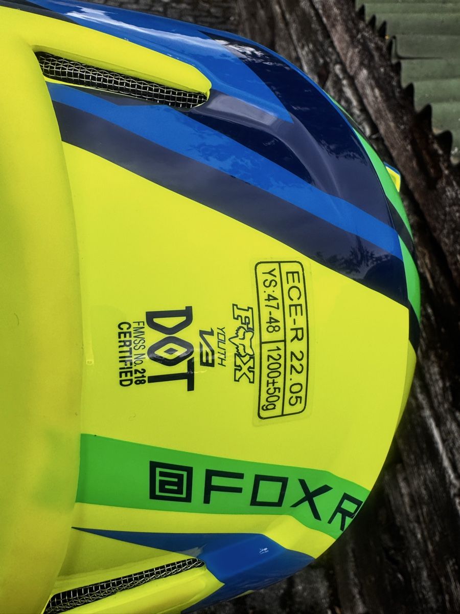 Fox Caschi & visiere: Fox Youth V3 Helm – Nuovo (secondo la descrizione) da Orpund venduto da Rhodes0 5