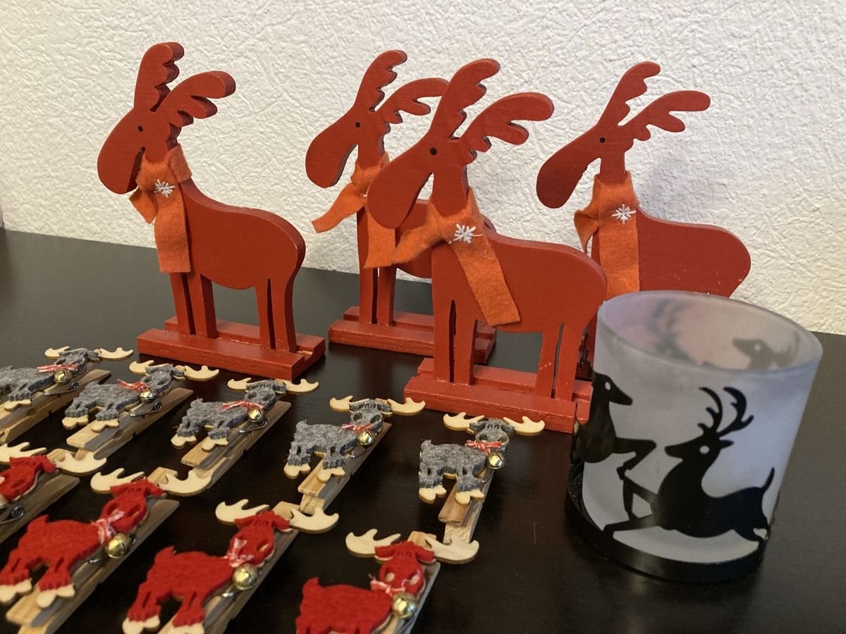 Tutte le decorazioni: Weihnachts- Set Rentiere – Usato da Niederlenz venduto da Steff99 2