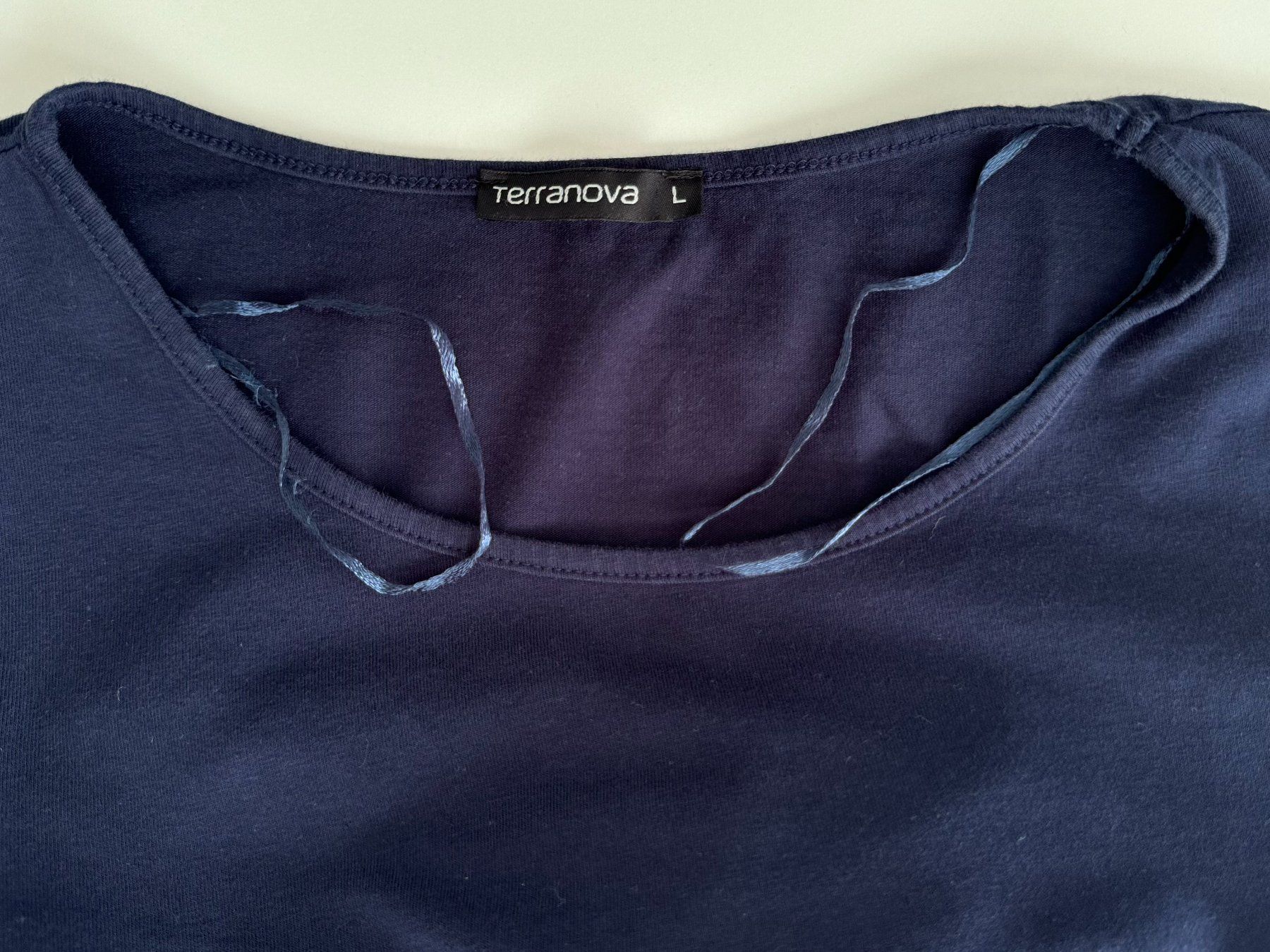 Vestiti: Robe simple mi-mollet bleu marine - Terranova – Usato da Genève venduto da Reveur 6