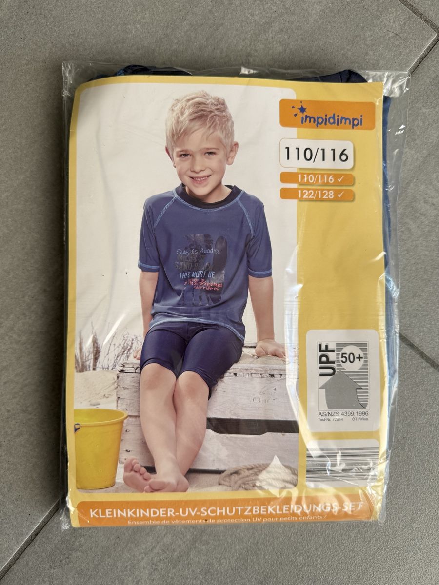 Costumi da bagno: Badehosen-Set UV 50+, 110/116 – Nuovo e nell'imballaggio originale da Mägenwil venduto da Bienchen8 2