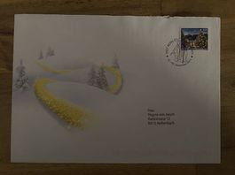 Schweiz Brief 2011  Sondermarke Weihnachten