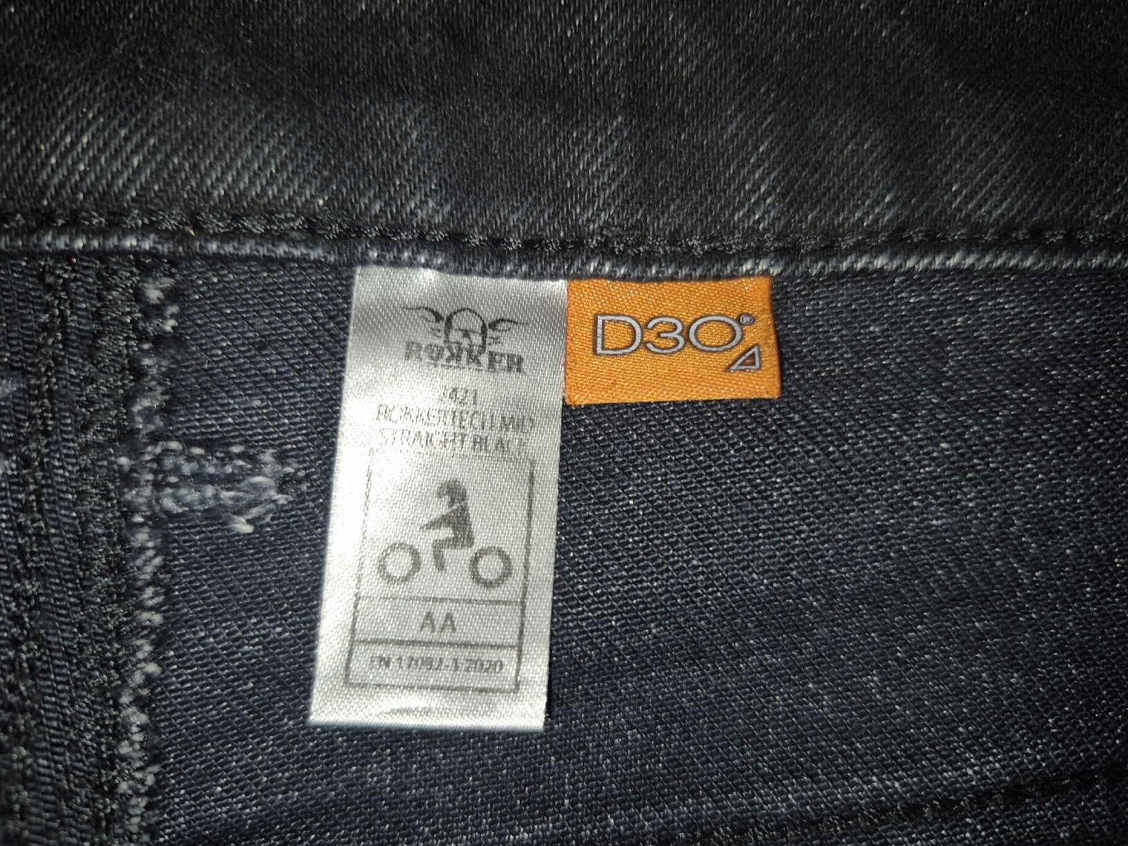 Rokker Jeans: ROKKER Motorrad-Jeans Gr. 33/32 – Nuovo (secondo la descrizione) da Igis venduto da Tiggers1 3