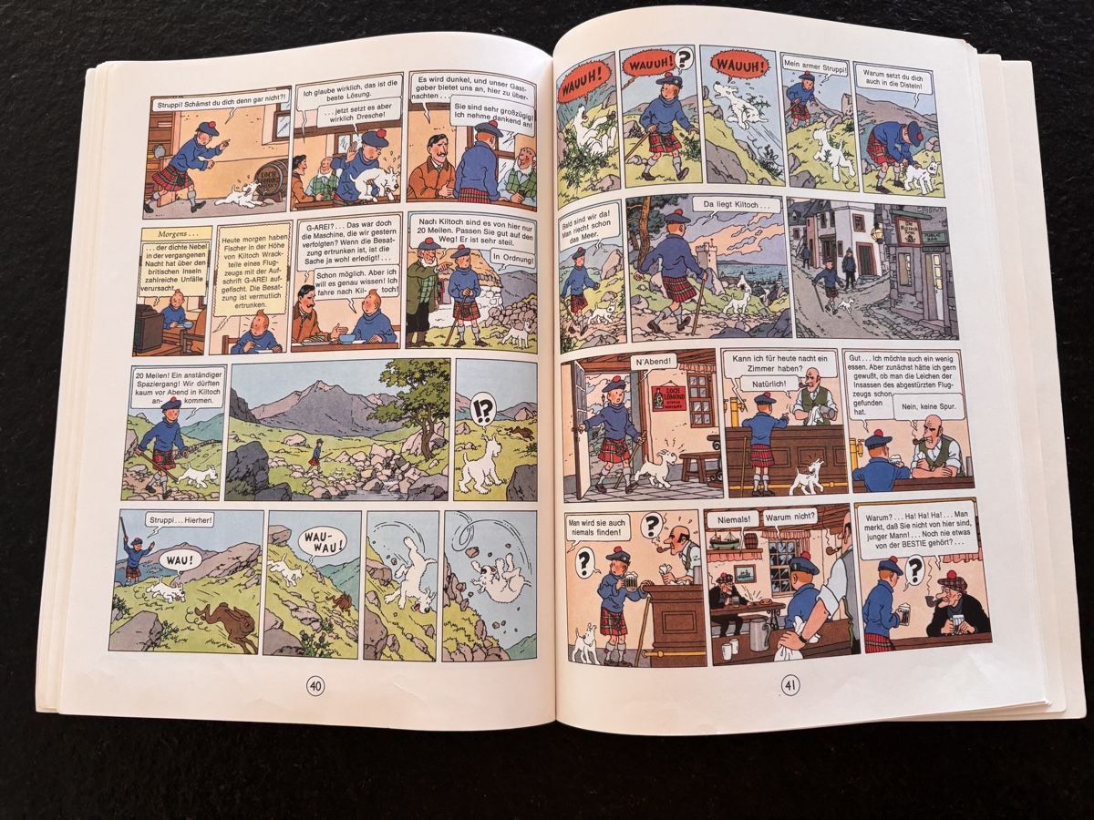 Fumetti: Tim und Struppi Die Schwarze Insel Comic Carlsen Comics – Usato da Stachen venduto da stachi08 4