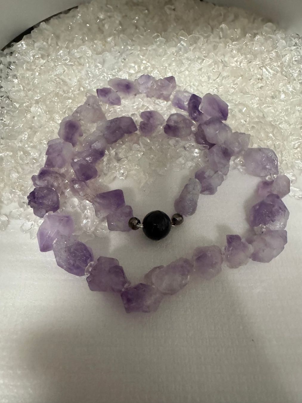 Catenine: Halskette Amethyst / Bergktristall – Nuovo (secondo la descrizione) da Biberist venduto da tl-schmuck 1