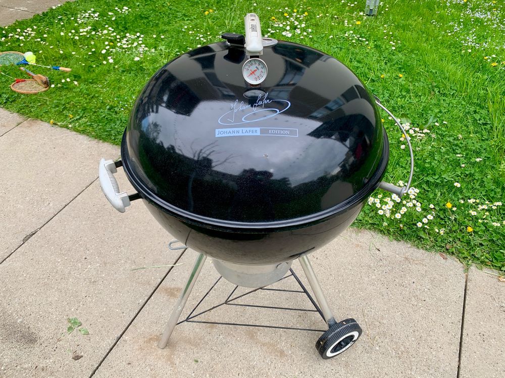 Rauchern Mit Weber Kugelgrill