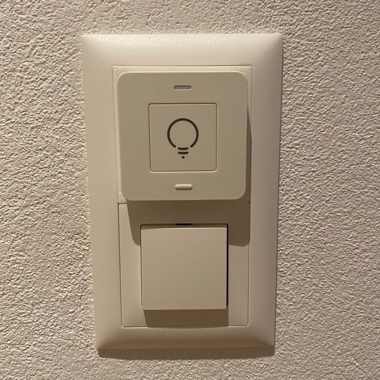 Halterung myStrom WiFi Button Plus mit Feller Edizio Due 2er 10