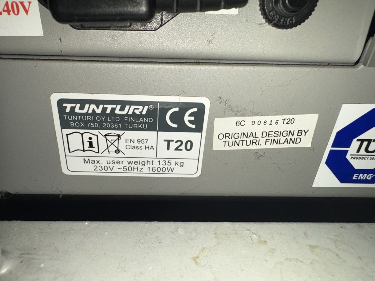 Tunturi Hometrainer: Tunturi Laufband – Usato da Staffelbach venduto da Cherry4 2