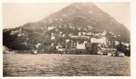 Monte Bre Lugano 1929 foto 7 x 11