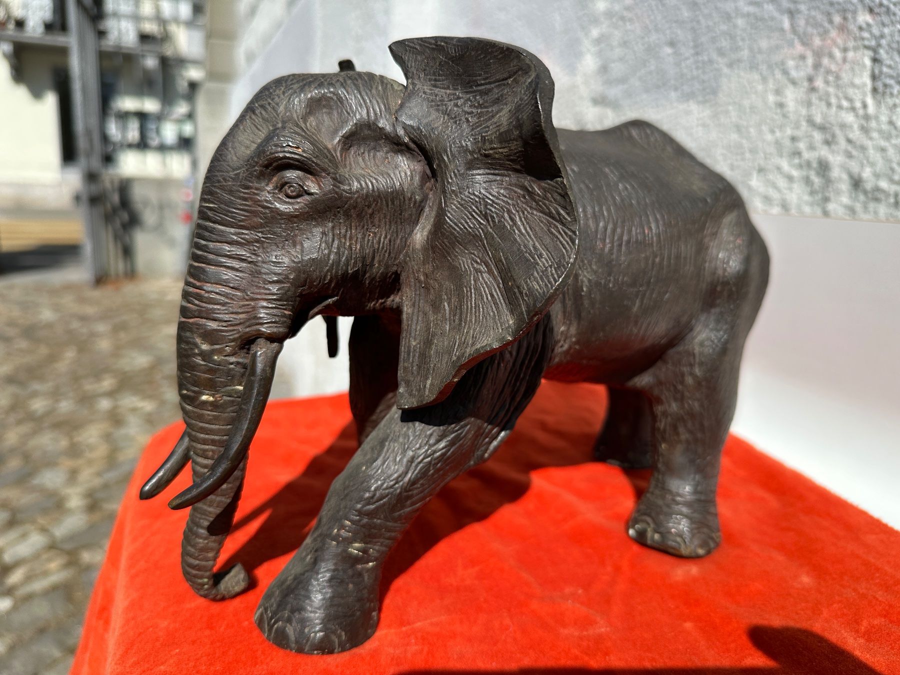 Skulpturen & Statuen: Skulptur Elefant Bronze – Gebraucht aus Zürich von atlantis77 8