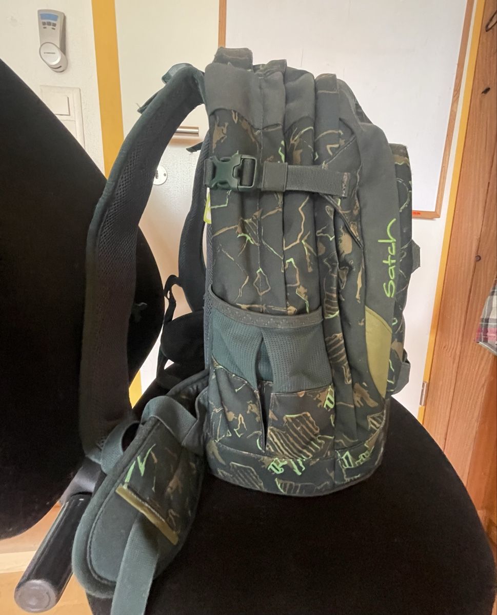 Satch Borse & Zaini: Satch Schulrucksack Grün – Nuovo (secondo la descrizione) da Weesen venduto da ursinaandrea 3