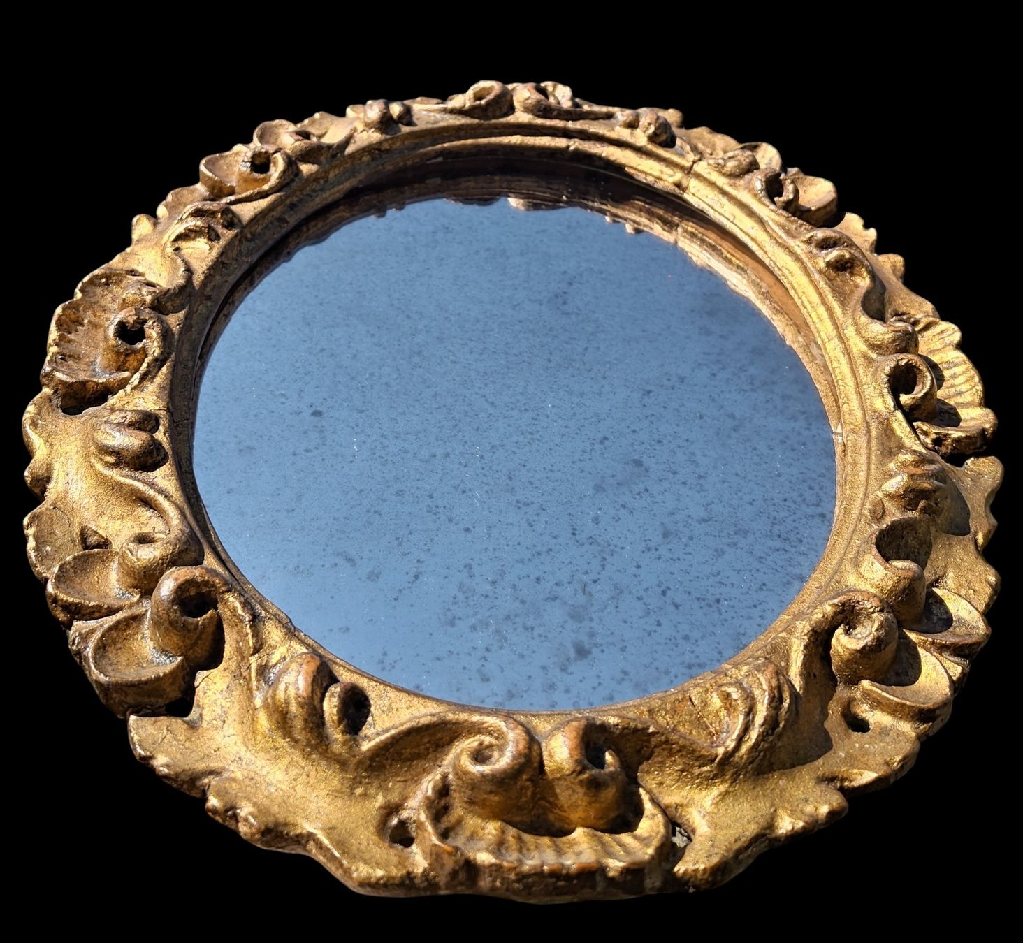 Miroirs: Specchiera Ovale rococò, vetro e cornice del '700 – D'occasion à Lugano par fbo_82wg 1