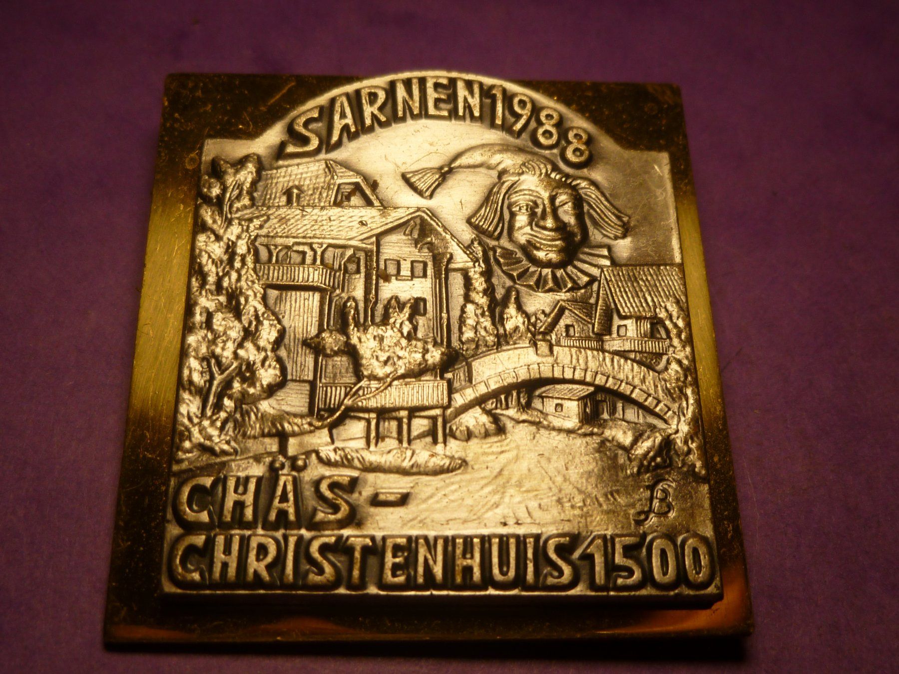 Placchette & Badge: SARNEN 1988 GOLD – Usato da Ried (Muotathal) venduto da Mandarin02