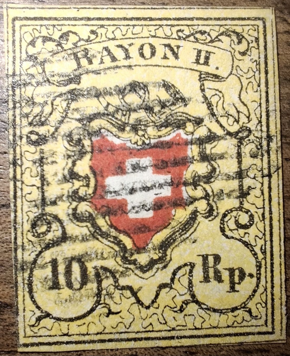 Tutti i francobolli: Tayon 16II Typ 35 E - RU mit Befund – Usato da Balgach venduto da SIMEON27