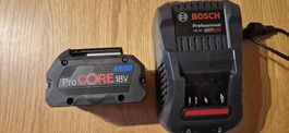 Bosch GAL 18V-40 Ladegerät mit ProCORE18V 5.5Ah Akku