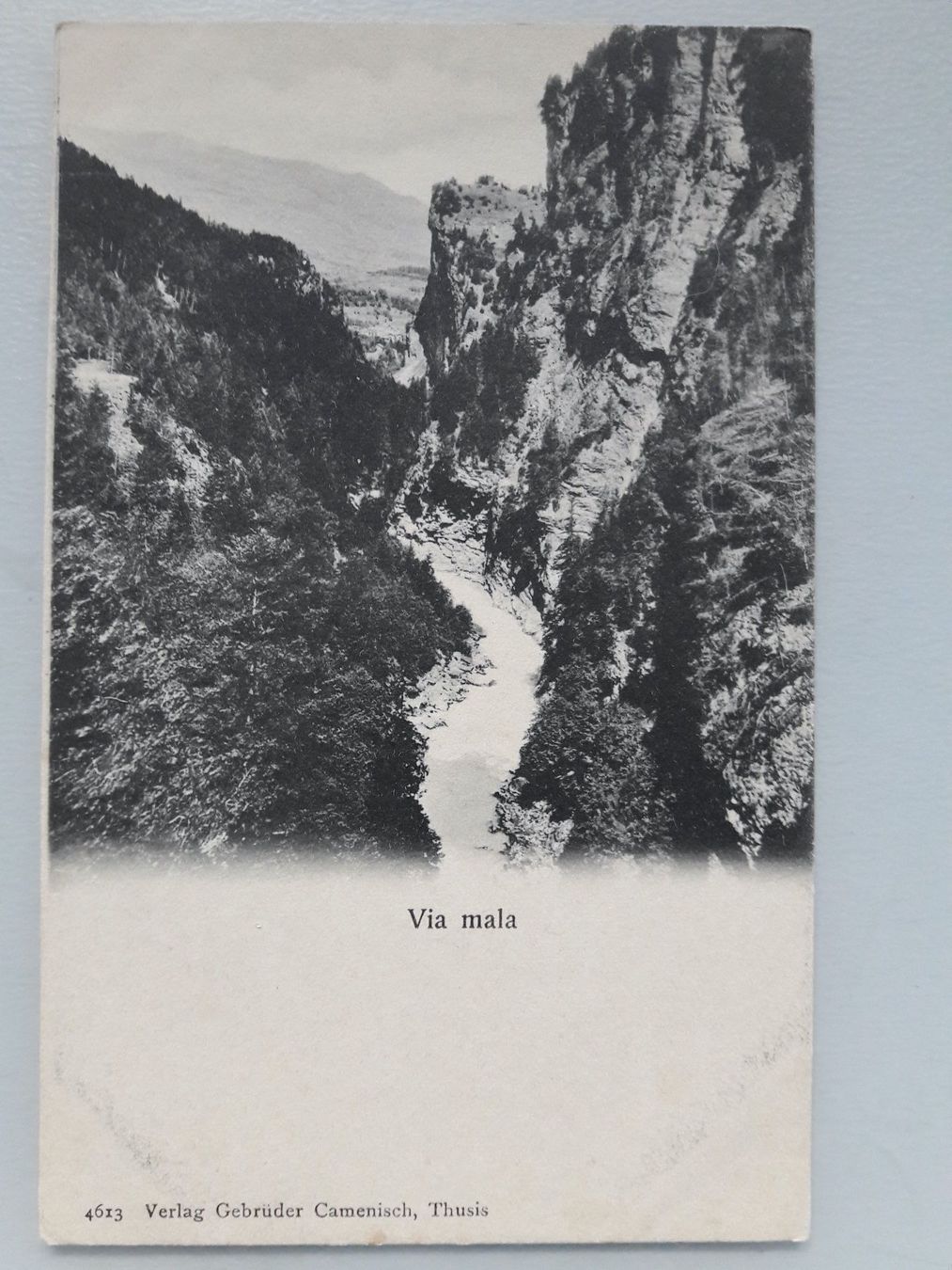 Cartoline postali: Via mala – Difettoso da Sargans venduto da nicsam1815