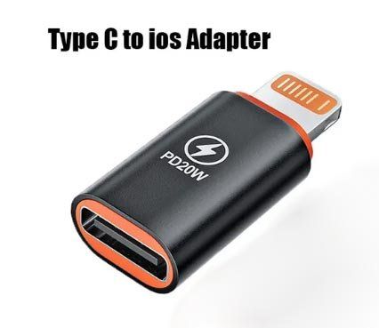 Lecteurs & Adaptateurs: USB Typ C zu Lightning Adapter – D'occasion à Liestal par OMAROSHOP
