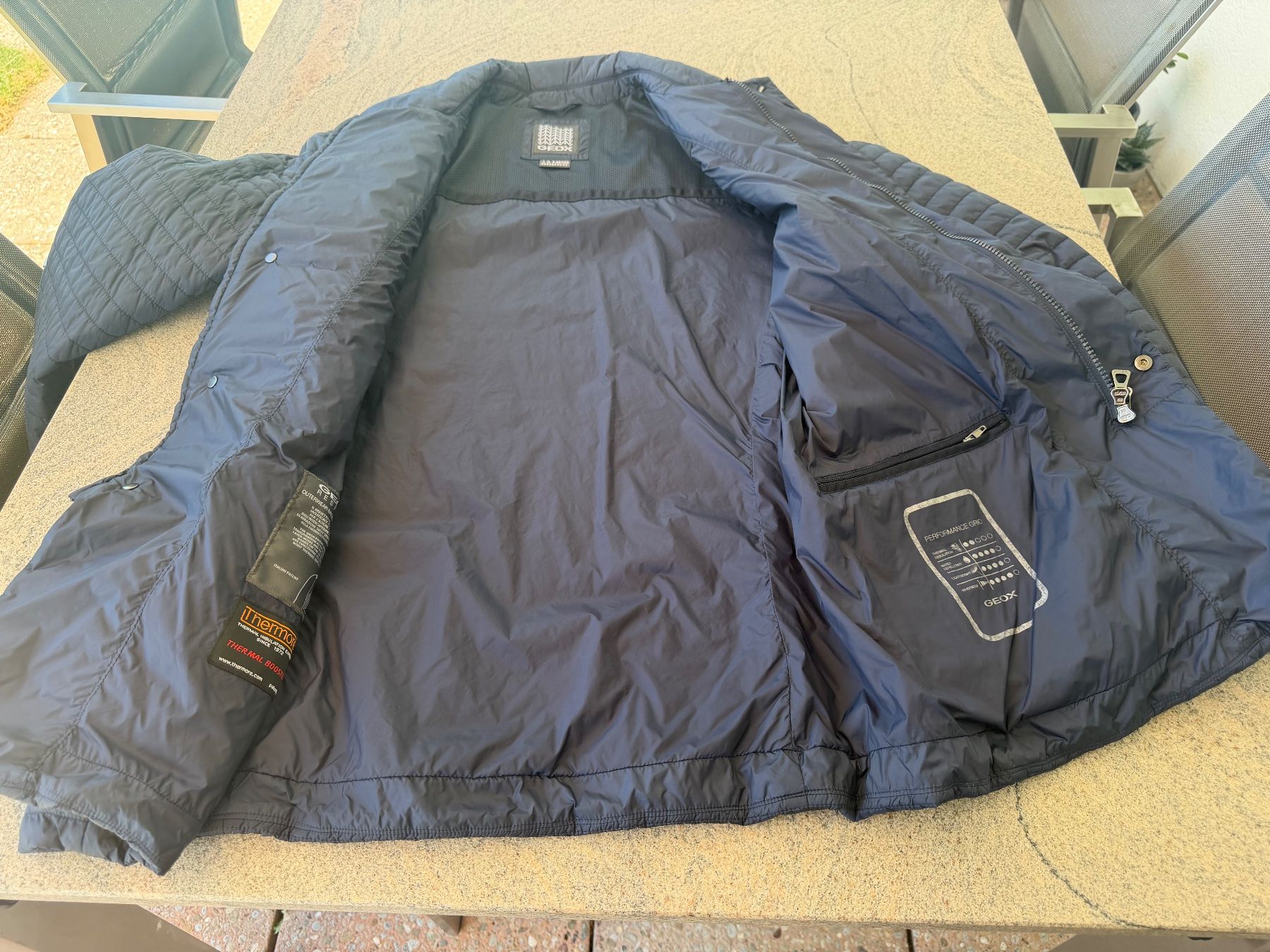 Geox Giacche: GEOX Steppjacke dunkelblau in der Grösse 54 – Usato da Geroldswil venduto da Jeremy11 6