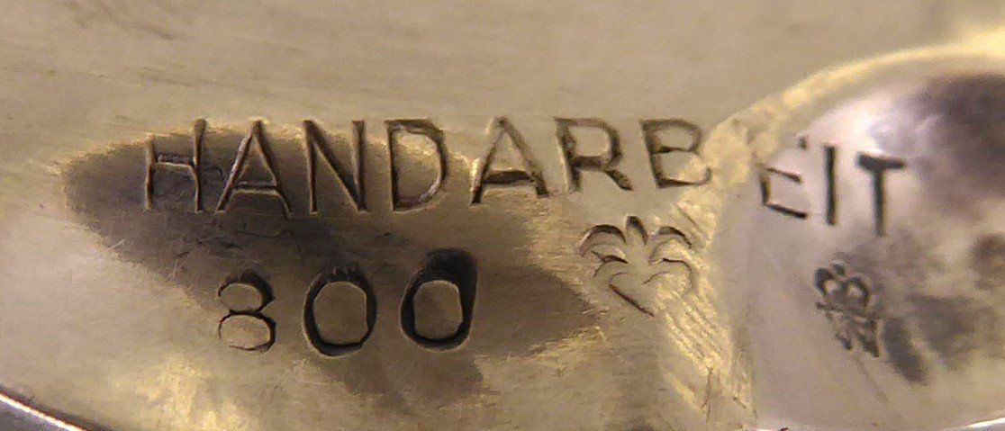 Broschen & Nadeln: Antike Brosche 800 Silber gehämmert um 1940 – Gebraucht aus Muri AG von Lineli2020 4
