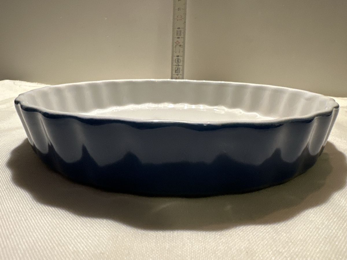 Backformen: Gebrauchte Quicheform, Durchmesser 20cm, Blau  – Gebraucht aus Zürich von Chaeffeler 4