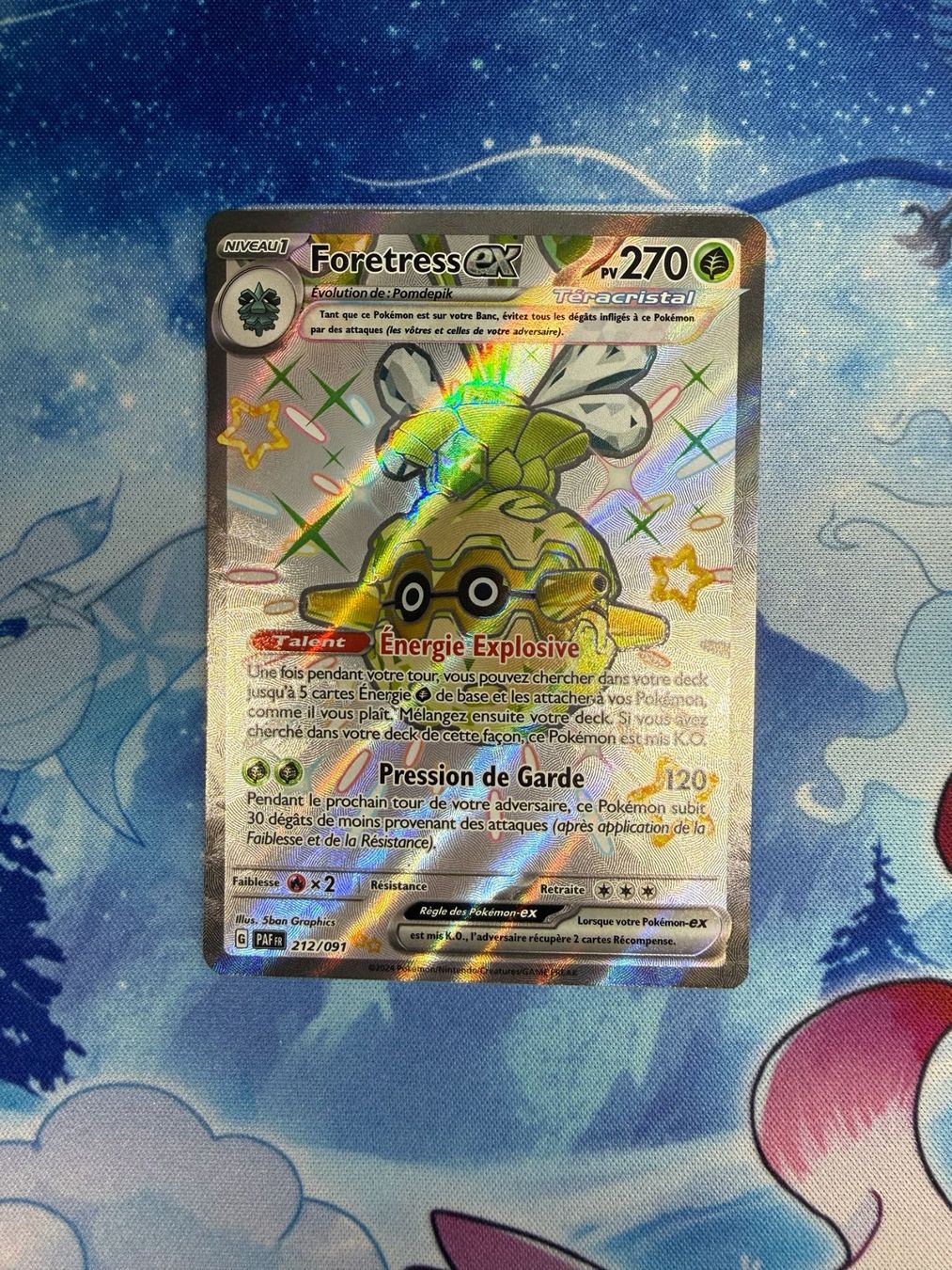 Pokémon Carte collezionabili: Foretress FA - PAF 212 FR – Nuovo (secondo la descrizione) da Courgenay venduto da ScamBoxOff