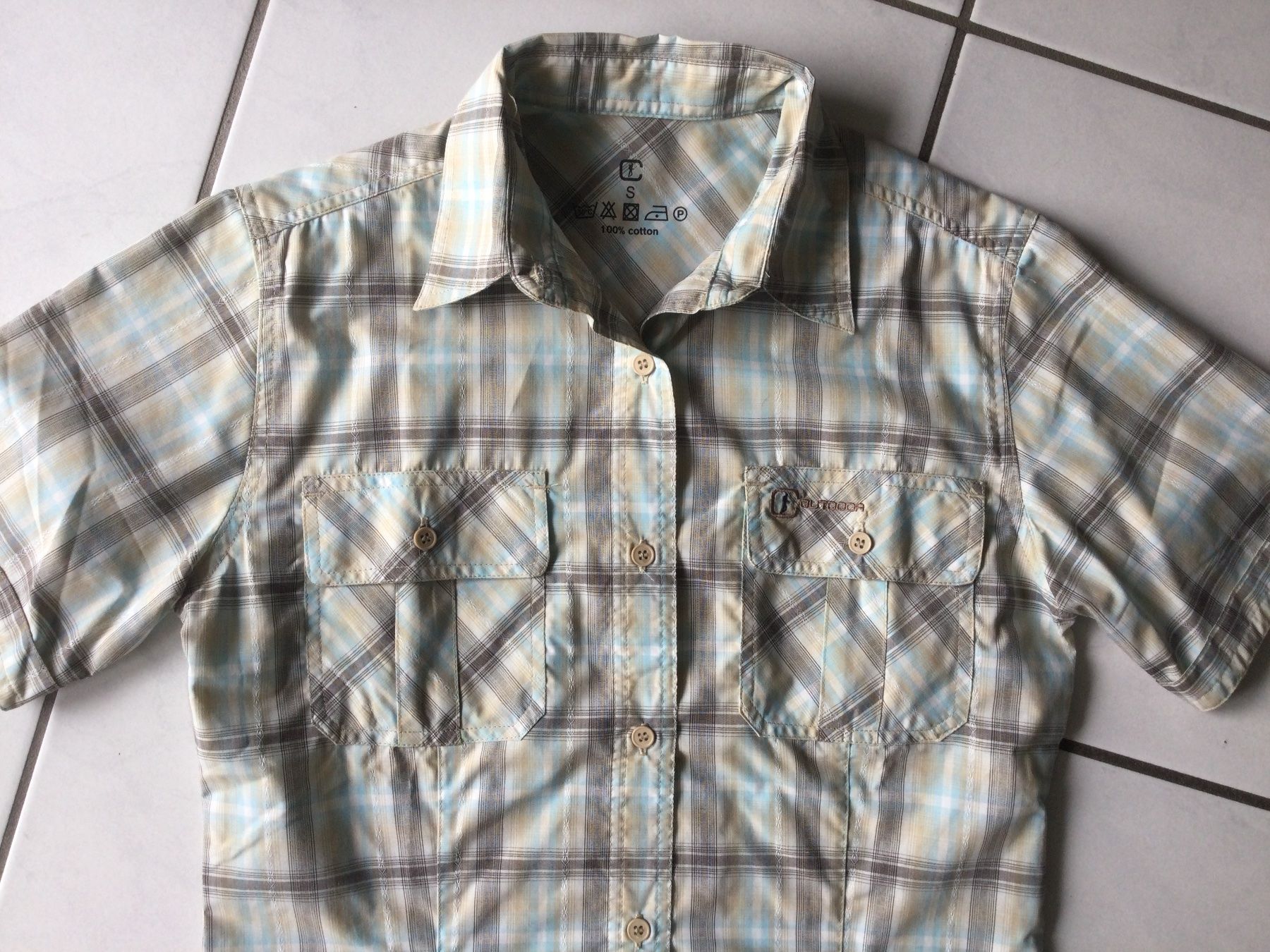 Camicette: NEUE Wanderbluse von Outdoor - Gr.S – Usato da Galgenen venduto da 67sab 1
