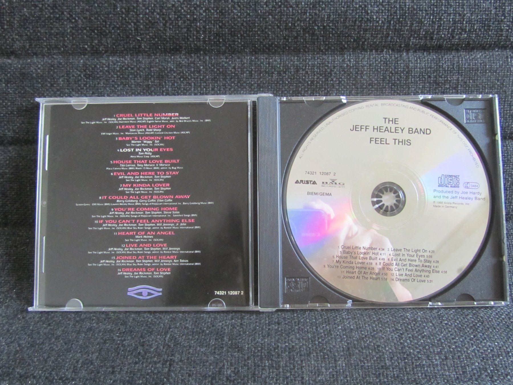 CDs: Jeff Healey Band - Feel This,  CD - Top Zustand, – Gebraucht aus Seengen von mikelele 1