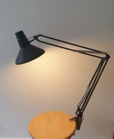 Grosse Vintage Luxo Architektenlampe schwarz