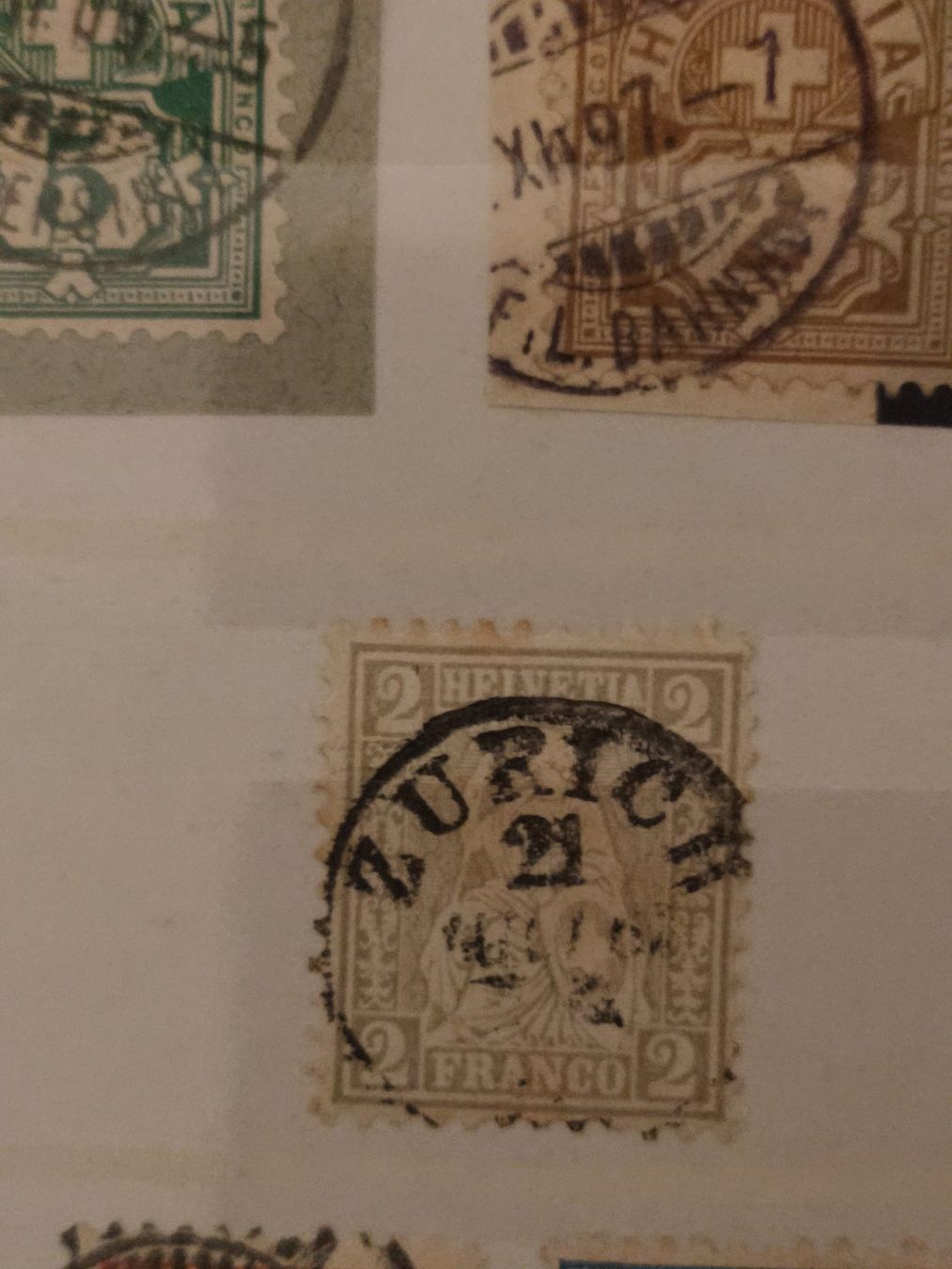 Tutti i francobolli: Briefmarken Schweiz, – Usato da matten b. interlaken venduto da jfran17 3