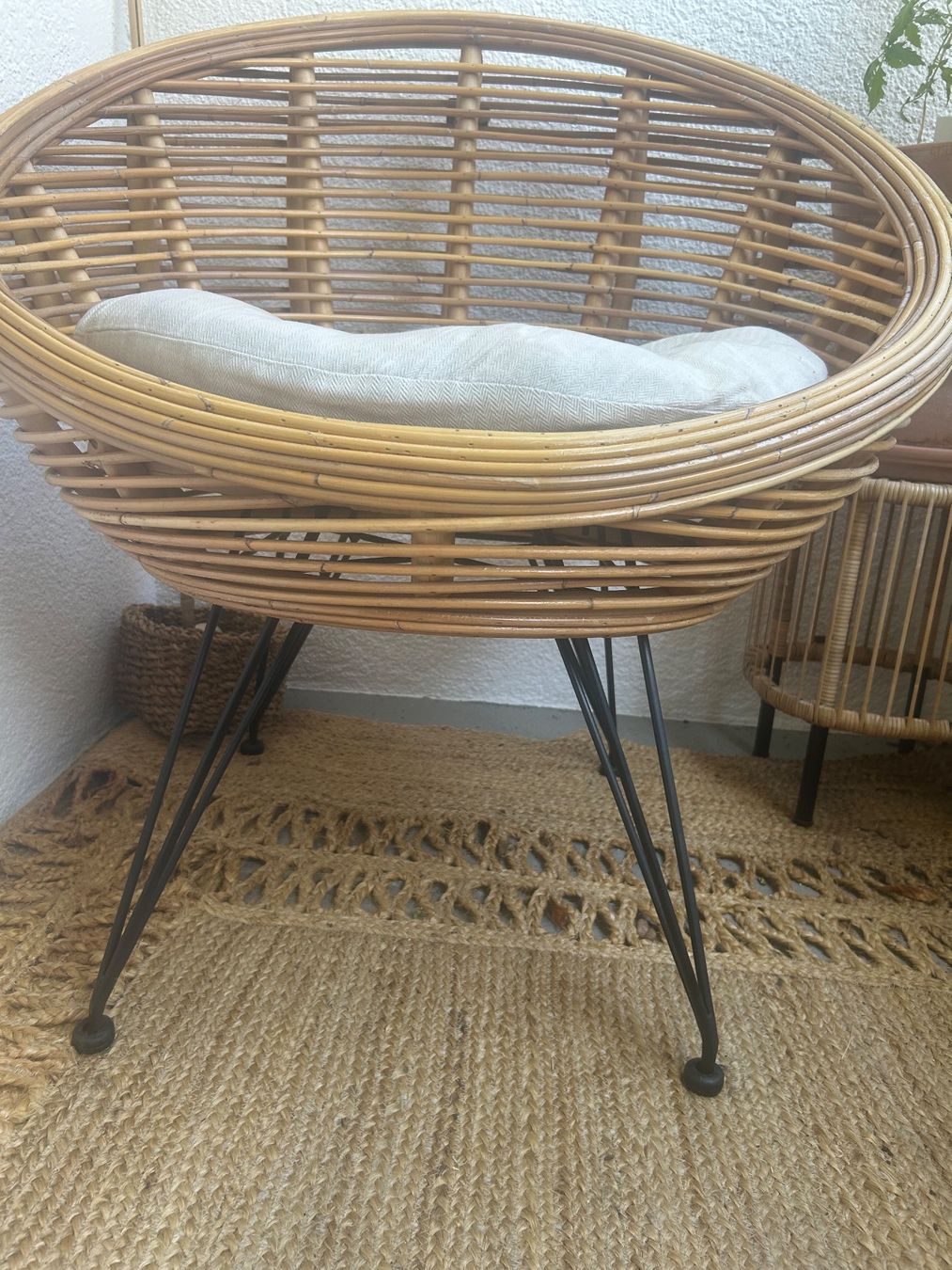 Sessel: 2-Set Loungesessel Bambus – Gebraucht aus Zürich von Madita_auf_der_Erbse 5