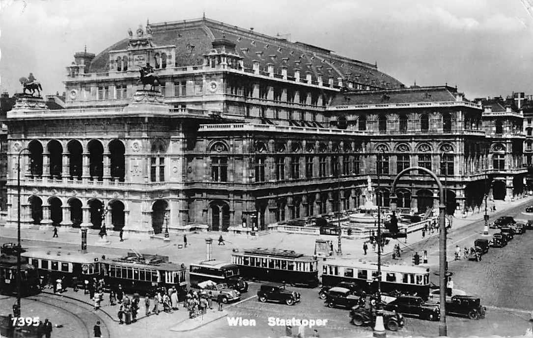 Cartoline postali: 3 uralte Ansichtskarten WIEN - u.a. OPER-Jubiläum – Usato da Lufingen venduto da TopAnsichtskarten 4