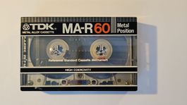 very rare TDK MA-R 60 Metal Cassette, originalverpackt, TOP