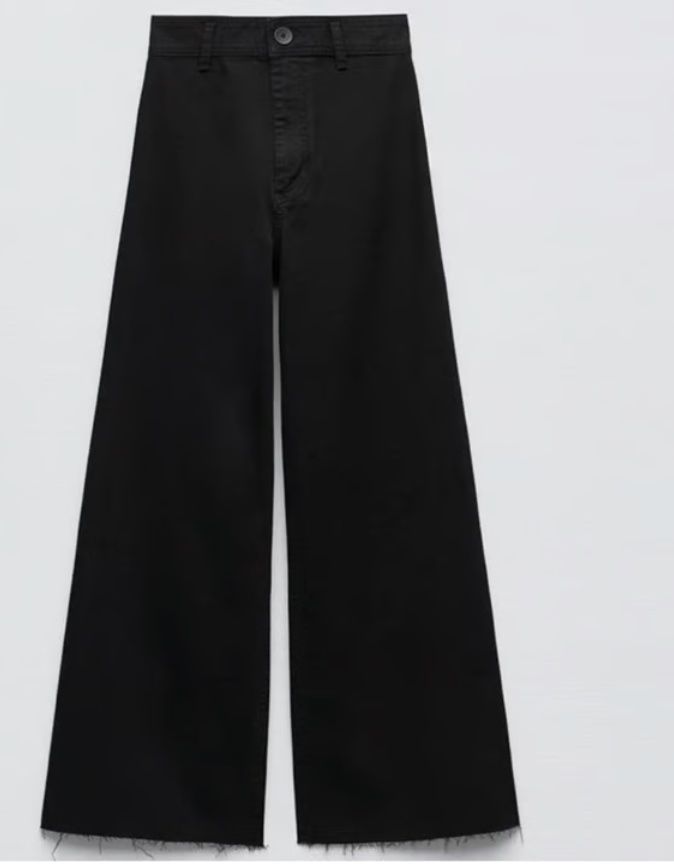 Zara Jeans: ZARA SAILOR JEANS NOIR – Gebraucht aus Fribourg von hap_25hw