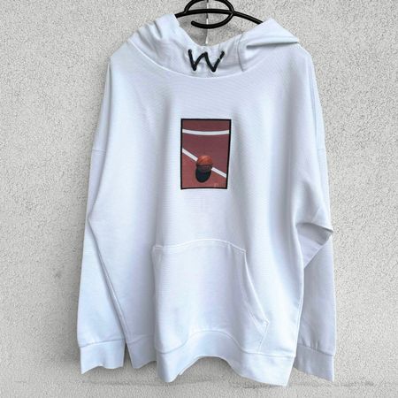 WADE Pull Blanc à Capuche - Taille XL - NEUF