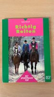 Reitbuch "Richtig Reiten" von Selma Brandl, Top Zustand!