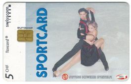 Taxcard Chip-1780 Sportcard Eistanz, 1. Auflage gebraucht