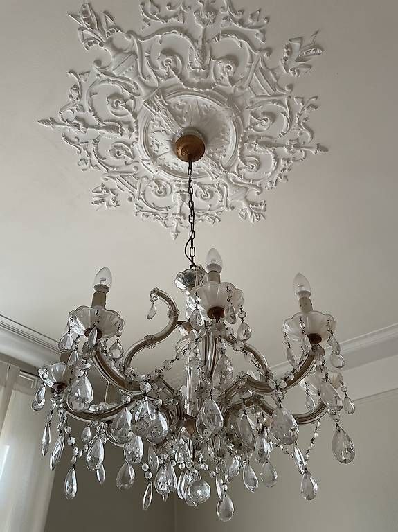 Lampadari & plafoniere: Antiker Kristall Kronleuchter  – Usato da St. Gallen venduto da sal_5xkr 4