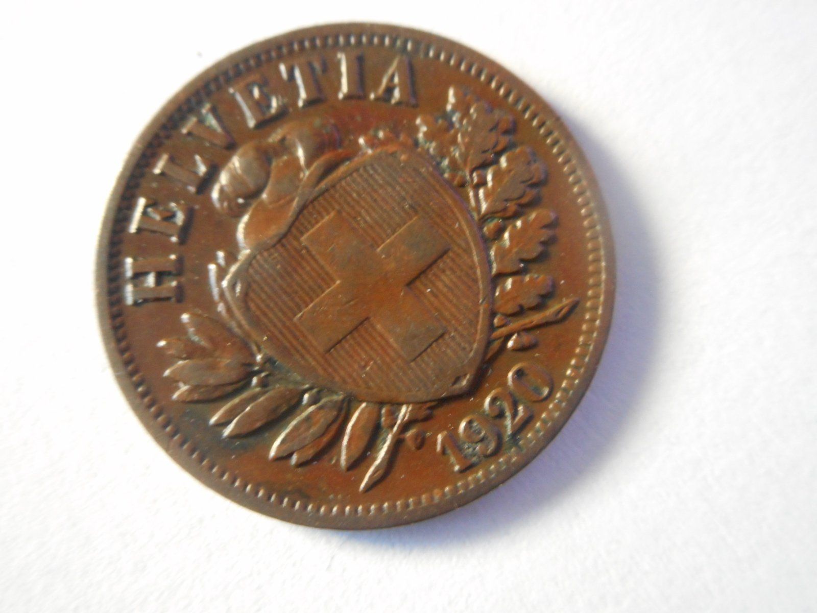 Alle Münzen: 2 Rp.  1920 gute Erhaltung – Neu (gemäss Beschreibung) aus Kriegstetten von pizlad2010 1