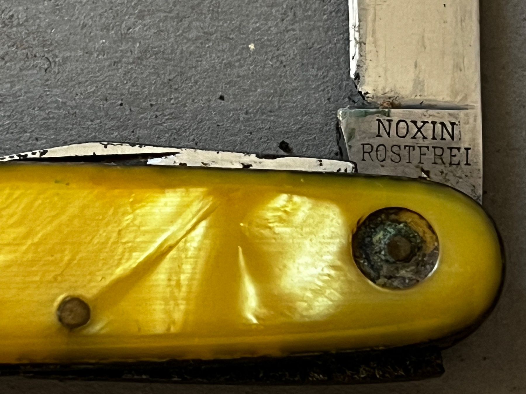 Taschenmesser: Altes Sackmesser NOXIN 86 mm – Gebraucht aus Zürich von FV.vintage 3