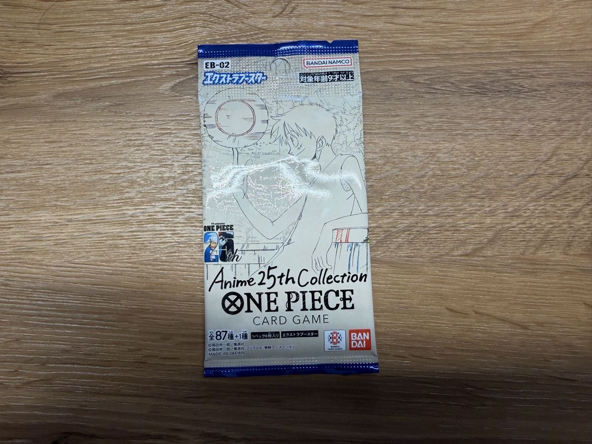 Bandai Carte collezionabili: EB02 25th Collection Booster One Piece japanisch – Nuovo (secondo la descrizione) da Oberbuchsiten venduto da PokeDex