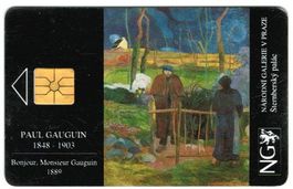 Telefonkarte Tschechien Paul Gauguin