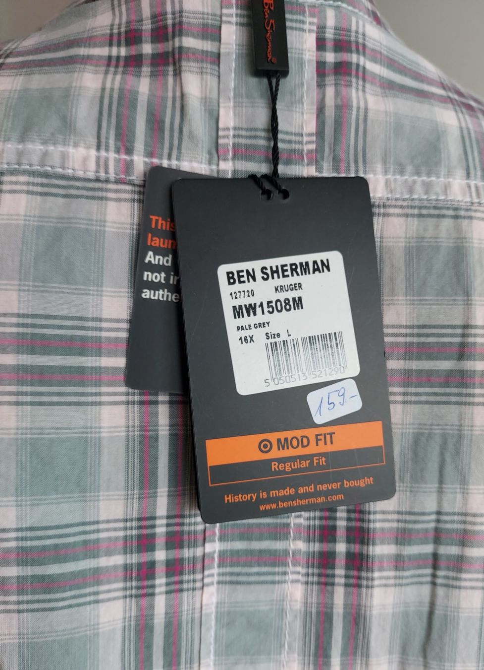 Ben Sherman Hemden: Neues Ben Sherman Herren Hemd Gr. L Regular Fit – Neu und originalverpackt aus Basel von Mazzo84 2