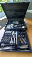 Edelbesteck-Kofferset CRC-SOLINGEN 74 Teile Edelst/24K verg.