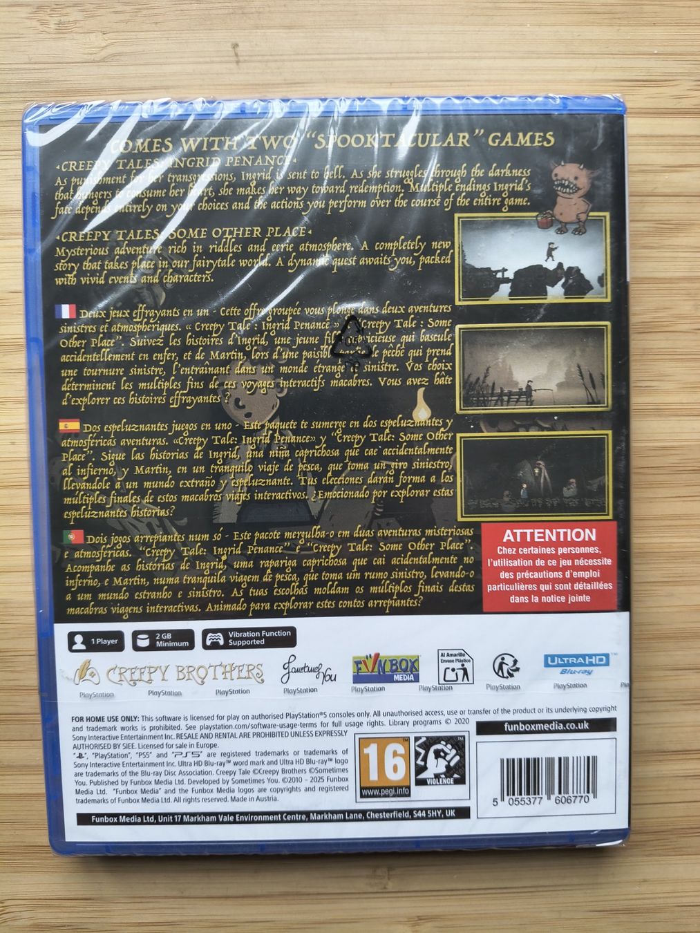 Giochi: Creepy Tales - Double Pack Sealed (PS 5) – Nuovo e nell'imballaggio originale da Riedholz venduto da ste_96cd 1