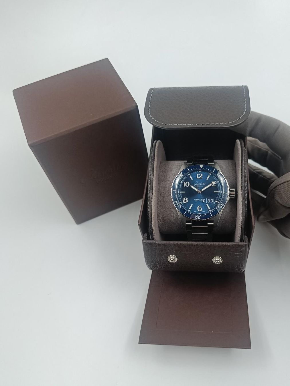 Glashütte Uhren: GLASHÜTTE ORIGINAL "SEAQ PANORAMA DATUM" SPEZIALIST – Neu (gemäss Beschreibung) aus Luzern von EdiGem