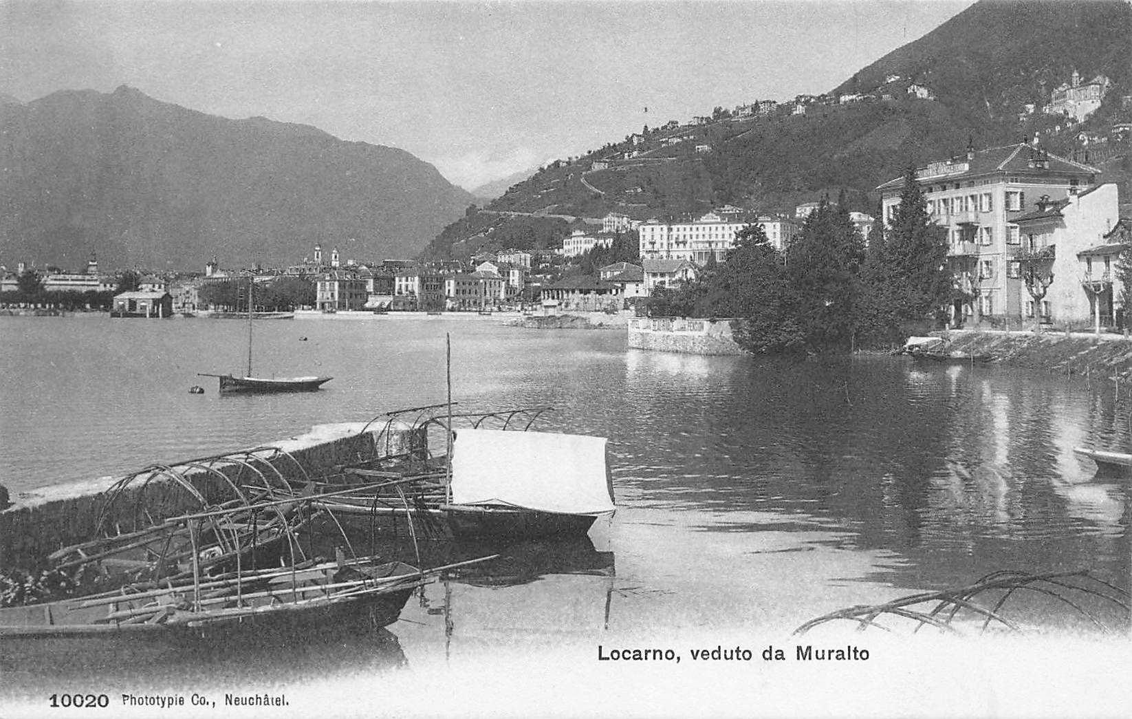 Ansichtskarten: Locarno Muralto – Gebraucht aus Biasca von Blenio71