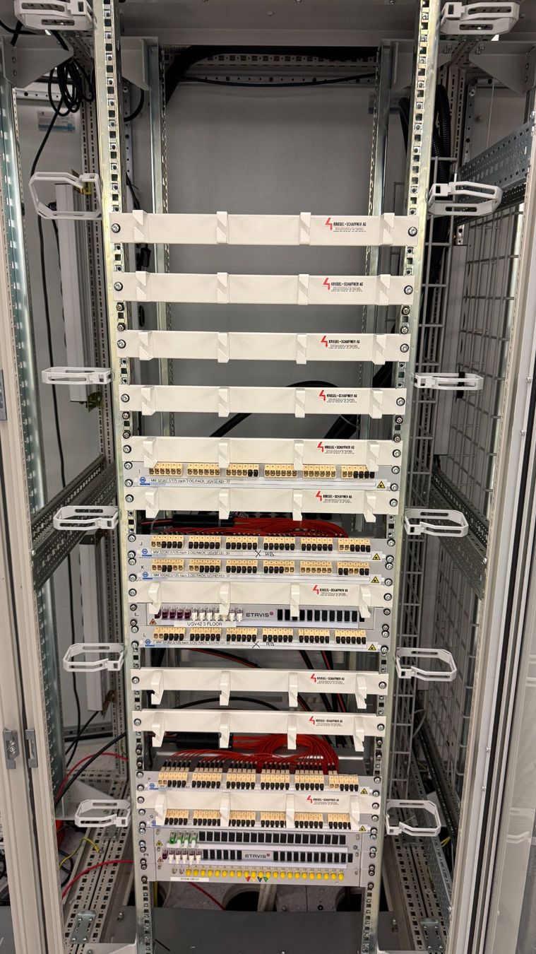 Rittal Racks & Ständer: Rittal Serverrack / Netzwerkschrank TS8 800x800x2000mm, Top – Gebraucht aus Basel von protekto 1