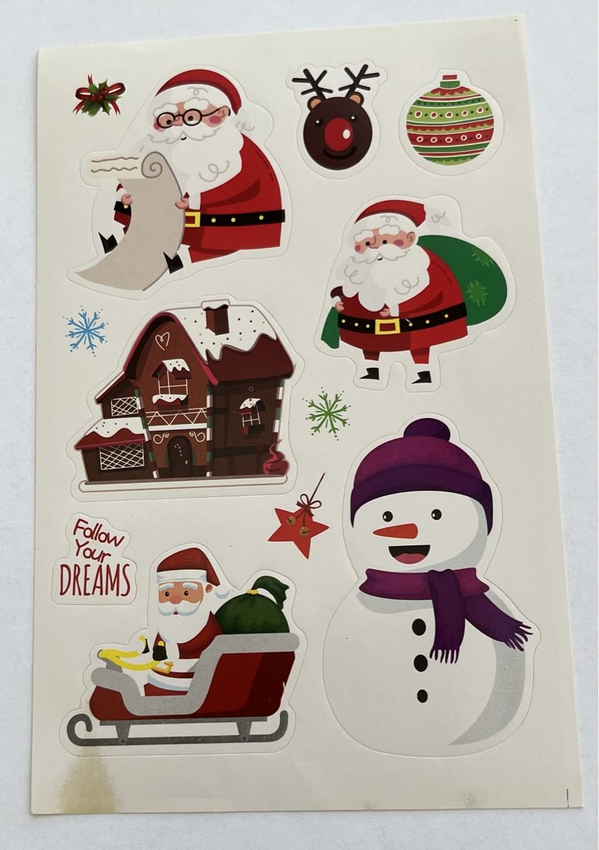 Sticker: Weihnachtliche Sticker Set – Nuovo (secondo la descrizione) da Menziken venduto da Bastelchaos 3