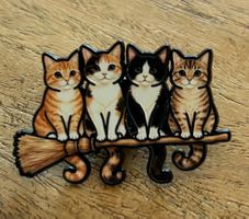 Süsser Pin Katzen